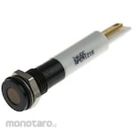 RS PRO RS PRO Pilot Lamp, 21.6 to 26.4V dc, Orange, Mounting Hole Size: 8mm