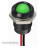 RS PRO RS PRO Pilot Lamp, 220V ac, Green, Mounting Hole Size: 14mm