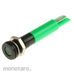 RS PRO RS PRO Pilot Lamp, 220V ac, Green, Mounting Hole Size: 8mm