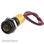 RS PRO RS PRO Pilot Lamp, 220V ac, Yellow, Mounting Hole Size: 14mm