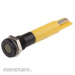 RS PRO RS PRO Pilot Lamp, 220V ac, Yellow, Mounting Hole Size: 8mm