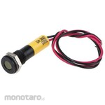 RS PRO RS PRO Pilot Lamp, 220V ac, Yellow, Mounting Hole Size: 8mm