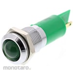 RS PRO RS PRO Pilot Lamp, 24V ac, Green, Mounting Hole Size: 14mm