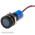 RS PRO RS PRO Pilot Lamp, 24V dc, Blue, Mounting Hole Size: 14mm
