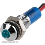 RS PRO RS PRO Pilot Lamp, 24V dc, Blue, Mounting Hole Size: 6mm