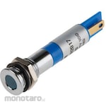 RS PRO RS PRO Pilot Lamp, 24V dc, Blue, Mounting Hole Size: 8mm