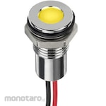 RS PRO RS PRO Pilot Lamp, 24V dc, Hyper Yellow, Mounting Hole Size: 8mm