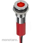 RS PRO RS PRO Pilot Lamp, 24V dc, Red, Mounting Hole Size: 8mm