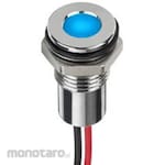 RS PRO RS PRO Pilot Lamp, 28V dc, Blue, Mounting Hole Size: 8mm