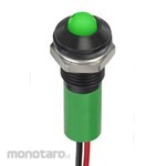 RS PRO RS PRO Pilot Lamp, 2V dc, Green, Mounting Hole Size: 8mm