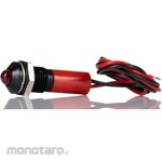 RS PRO RS PRO Pilot Lamp, 2V dc, Red, Mounting Hole Size: 8mm