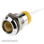 RS PRO RS PRO Pilot Lamp, 2V dc, Yellow, Mounting Hole Size: 12mm