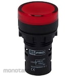 RS PRO RS PRO Pilot Lamp, Indicator Light, Red, Round, LED