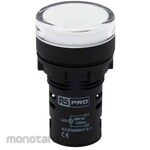 RS PRO RS PRO Pilot Lamp, Indicator Light, White, Round, LED