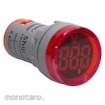 Shiji Pilot Lamp Round with Volt Meter (Lampu Pilot/Lampu Indikator)