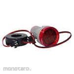Shiji Pilot Lamp Round with Volt Meter and Ampere Meter (Lampu Pilot/Lampu Indikator)