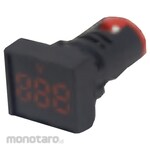 Shiji Rectangle Pilot Lamp With Volt Meter