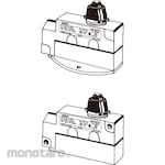 OMRON Regular-Use Enclosed Switch (Side Diagonal Mounting Type) ZV2