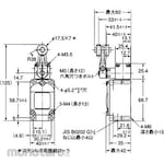OMRON 2-Circuit Limit Switch WL Environmentally Resistant Type