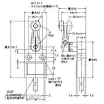 OMRON Small limit switch D4C-