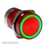 BULGIN Touch Switch Capacitive Momentary NO IP68 Red Anodised