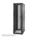 Asterix Basic Rack 24inch C/W 2 & 2 Doors Perforated