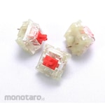 Bit Trade One Cherry MX Speed Mechanical Key Switch, Set of 10, Red Axis, Transparent Backlight