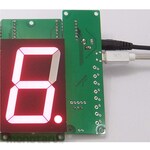 Bit Trade One General-purpose USB connection 7-segment LED control board (small + board) [assembled]