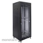 Indorack Standing Close Rack 19inch IR Series - Double Perforated Door