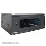 Indorack Wall Mounting Rack 19inch WR Series - Single Glass Door