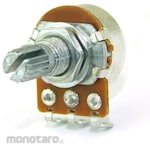 Kyohritsu Electronic Industry Carbon film variable resistor (volume) knurled shaft