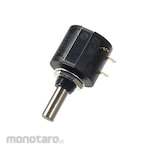 NIDEK Components (formerly Nidec Copal Electronics/Fujisoku) Potentiometer setting wire wound type 1KΩ 10 turns