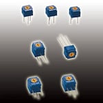 NIDEK Components (formerly Nidec Copal Electronics/Fujisoku) Trimmer Potentiometer, Single-Turn Cermet Trimmer, 10kΩ, Side Adjustment