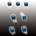 NIDEK Components (formerly Nidec Copal Electronics/Fujisoku) Trimmer Potentiometer, Single-Turn Cermet Trimmer, 500kΩ, Side Adjustment