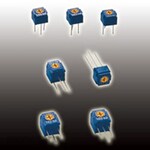 NIDEK Components (formerly Nidec Copal Electronics/Fujisoku) Trimmer Potentiometer, Single-Turn Cermet Trimmer, 5kΩ, Side Adjustment
