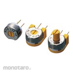 NIDEK Components (formerly Nidec Copal Electronics/Fujisoku) Trimmer potentiometer, 1-turn type, with knob, top adjustment, 20KΩ