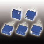 NIDEK Components (formerly Nidec Copal Electronics/Fujisoku) Trimmer potentiometer, 18-turn, side adjustment, 500Ω