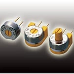 NIDEK Components (formerly Nidec Copal Electronics/Fujisoku) Trimmer potentiometer, single turn, side adjustment, 1KΩ