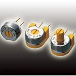 NIDEK Components (formerly Nidec Copal Electronics/Fujisoku) Trimmer potentiometer, single turn, top adjustment, 20Ω