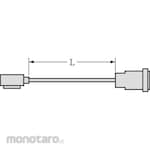 OMRON Cam Positioner Resolver Cable For RS15 (With Both Connectors)
