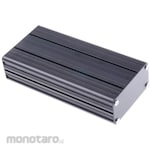 RS PRO Aluminum case RS Pro 165 x 81.4 x 40mm black