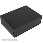 RS PRO Aluminum case, Aluminum, Height: 110 mm, Depth: 250 mm