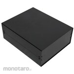 RS PRO Aluminum case, Aluminum, Height: 134 mm, Depth: 300 mm