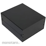 RS PRO Aluminum case, Aluminum, Height: 134 mm, Depth: 367 mm