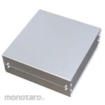 RS PRO Aluminum case, Aluminum, Height: 90 mm, Depth: 250 mm