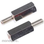 RS PRO Hex Standoff RS Pro Brass M4 x 15mm