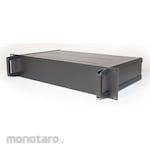 RS PRO RS PRO 19 inch Rack Mount Case, 1U, Height: 39.6mm, Black
