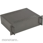 RS PRO RS PRO 19&quot; Rack Mount Case, 3U, Height: 132.6mm, Black