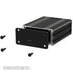 RS PRO RS PRO Aluminium Case for Electronics, 40 x 63.5 x 30mm, Black