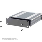 RS PRO RS PRO Case for Electronic Devices, 80 x 108.5 x 30mm, Silver
